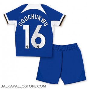 Chelsea Lesley Ugochukwu #16 Kotipaita Lapsille 2023-24 Lyhythihainen (+ shortsit)